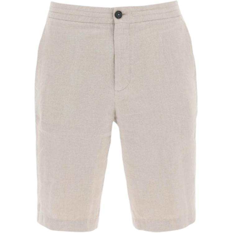 Ermenegildo Zegna 【Previous Season】tailored straight-leg linen trousers