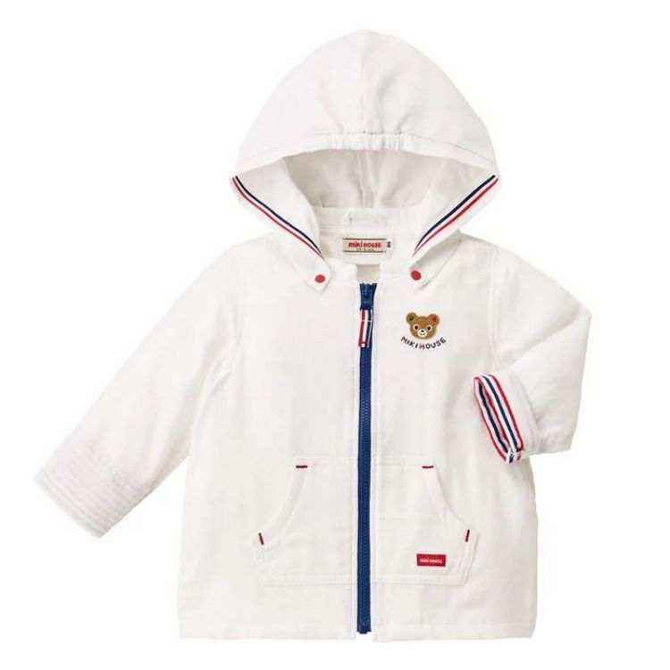 MIKI HOUSE Sun Protection Clothing Children Aged 3 7 Years Old