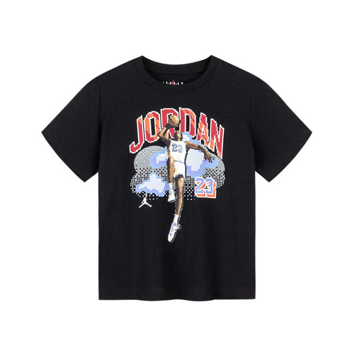 Jordan Jordan Grade School T Shirts Crew Neck Moderate