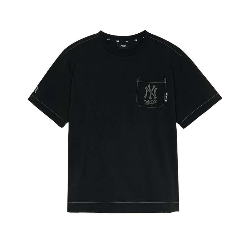 MLB KIDS New York Yankees T Shirt Standard Black Children Aged 3 7 Years Old