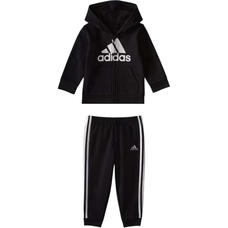 Adidas Adidas Kids Casual Sportswear Hooded Thickened
