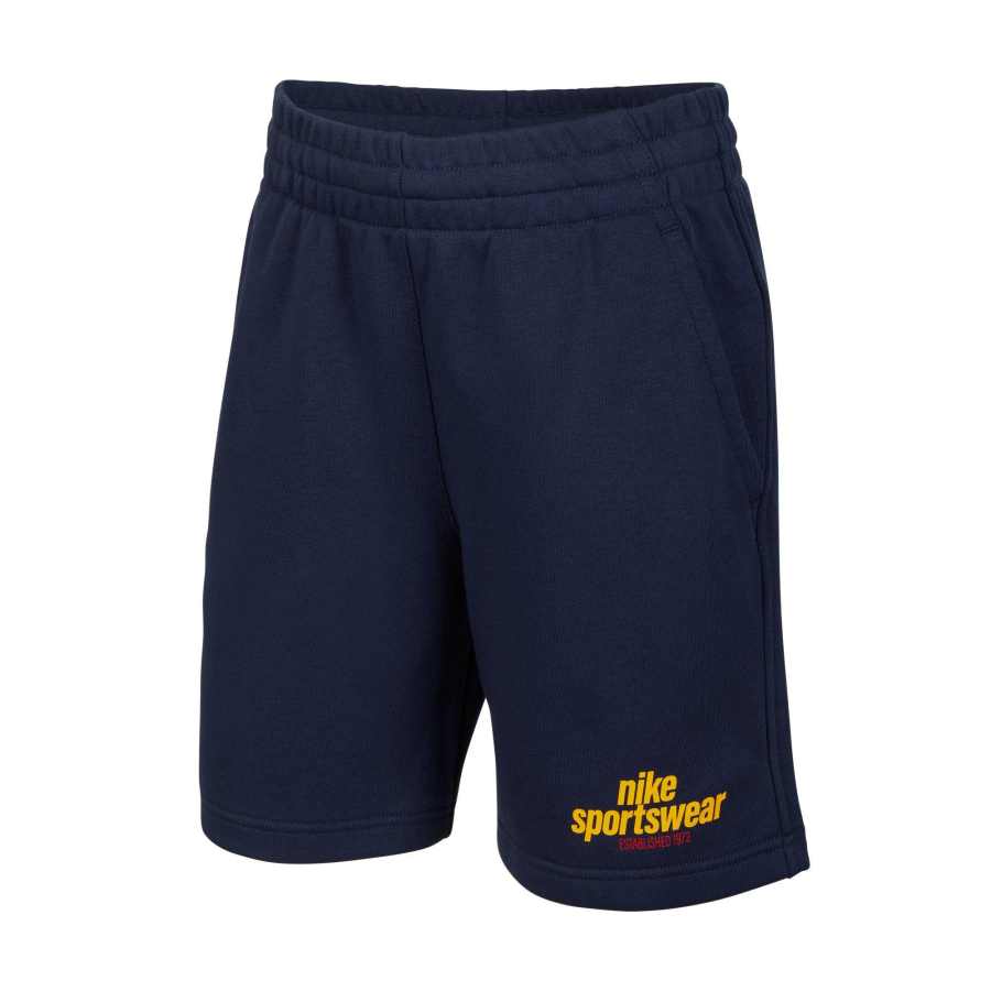 Nike Nike Sportswear Club Shorts Teenagers Obsidian Color/University Red/University Gold