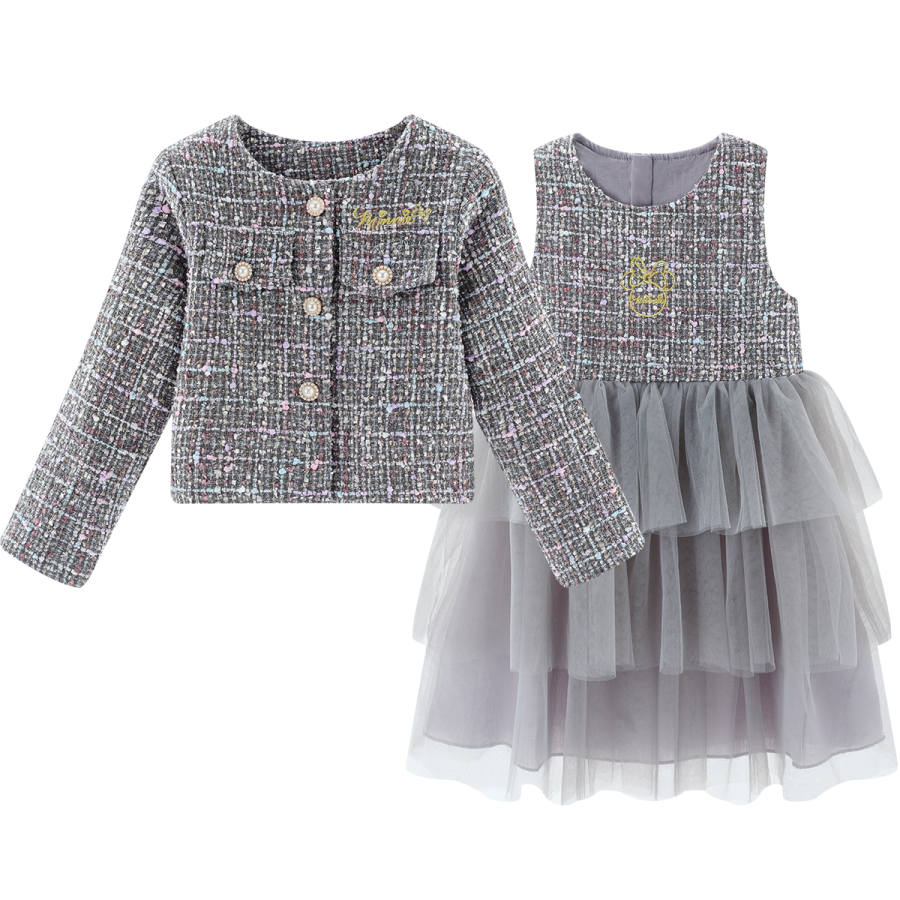 Disney Children Aged 3 7 Years Old Disney Skirt Set Silver Gray