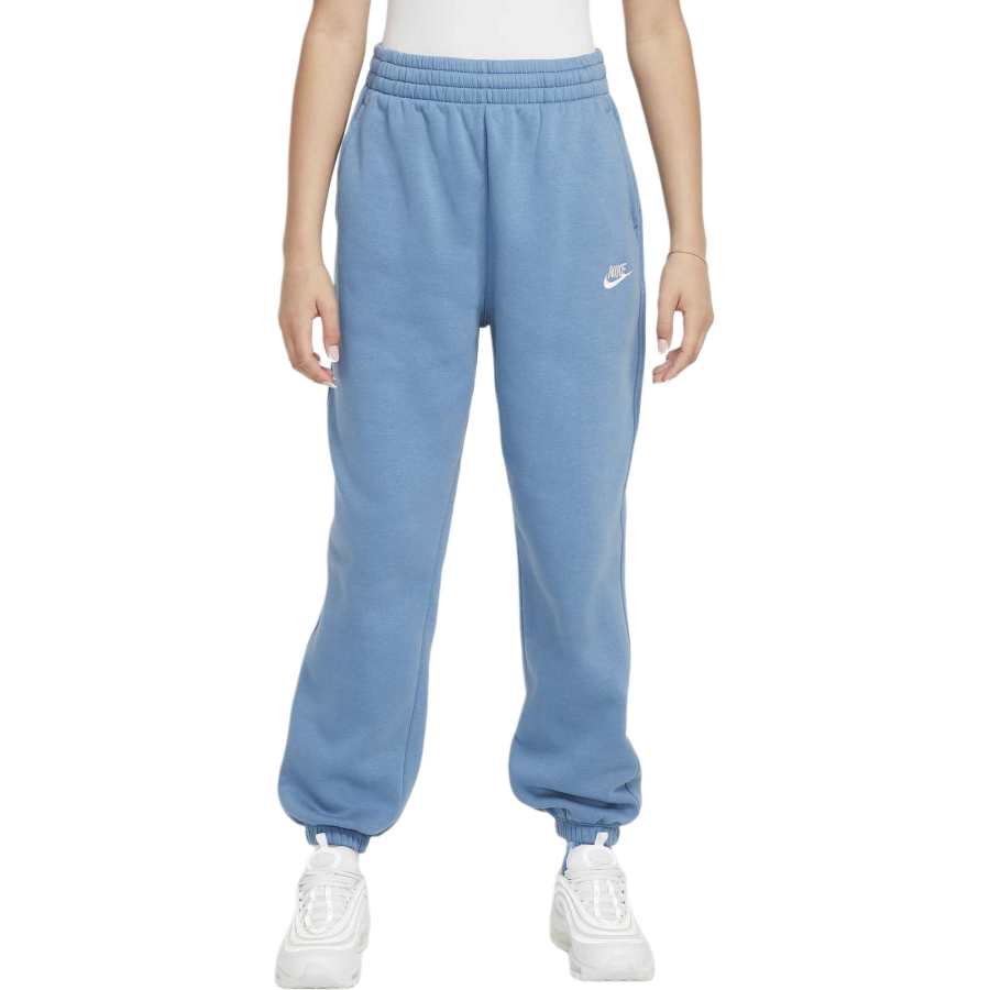 Nike Nike Knitted Sweatpants Sportswear Club Aegean Storm/Aegean Storm/White Teenagers