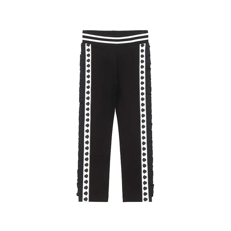 Moncler Moncler Knitted Sweatpants Black Kids'