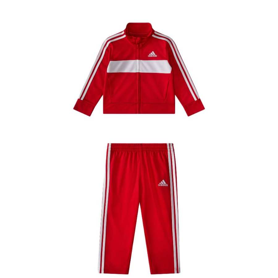 Adidas Adidas Kids Matching Sets Essential Scarlet Mel Infant And Toddler