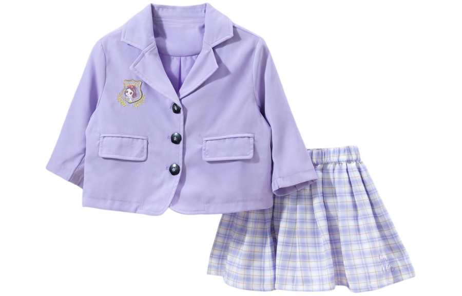 Disney Kids' Disney Skirt Set Candy Purple