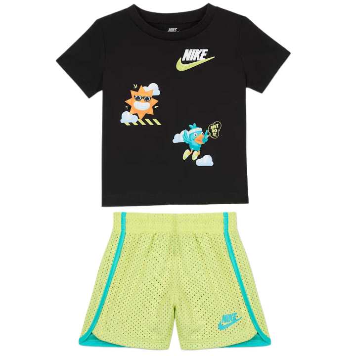 Nike Nike Casual Sportswear Dri Fit Black Infant And Toddler