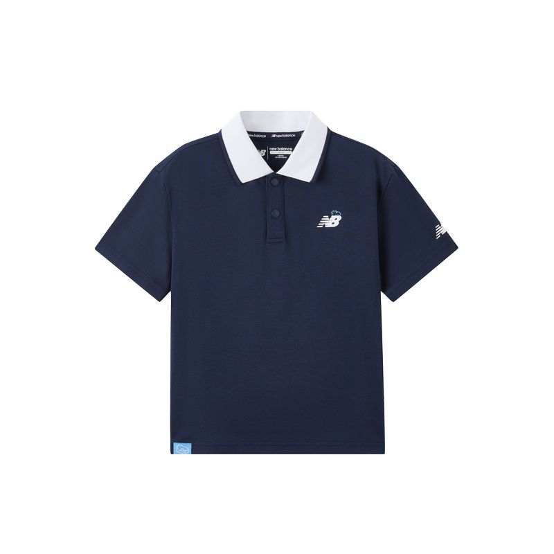 New Balance New Balance T Shirt SS25 Navy Blue Children Aged 3 7 Years Old