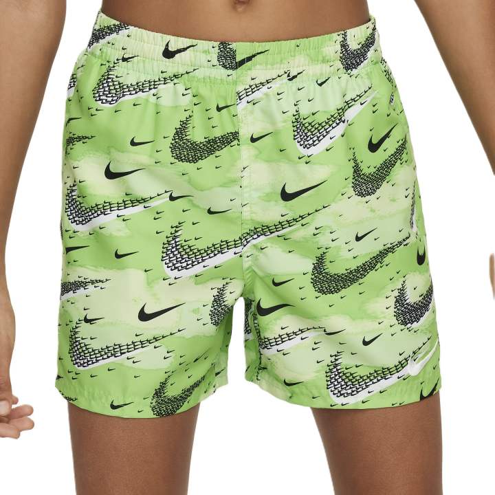 Nike Nike Swim Flock Shorts Kids' Green