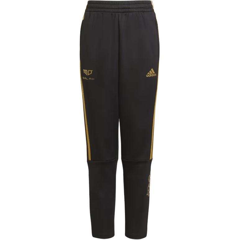 Adidas Adidas Knitted Sweatpants MO SALAH 3 STRIPES JOGGERS Black Teenagers