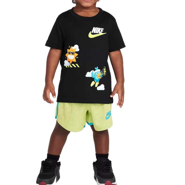 Nike Nike Casual Sportswear Dri Fit Black Infant And Toddler