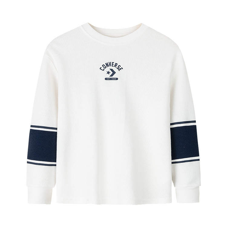 Converse Converse T Shirt Classical Style White Teenagers