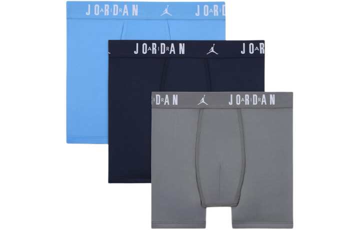 Jordan Jordan Underpants 3 Pack Sky Blue+Dark Blue+Gray Kids'