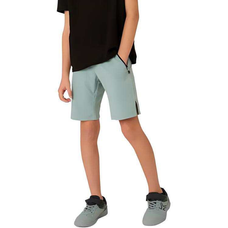 DECATHLON Knitted Sweatpants Turquoise / Turquoise / Black Kids'