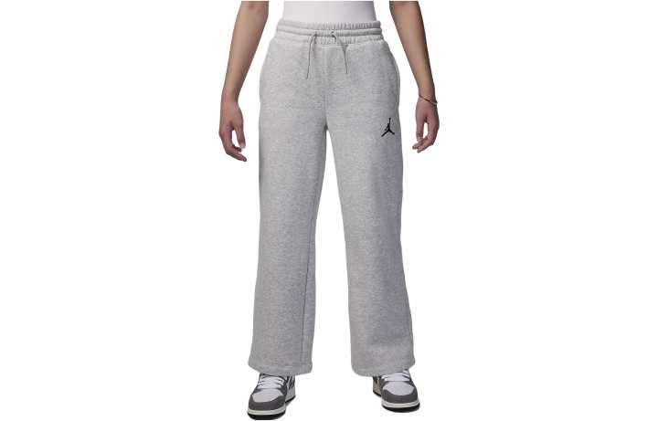 Jordan Jordan Knitted Sweatpants Icon Play Wide Leg Pants Gray Kids'