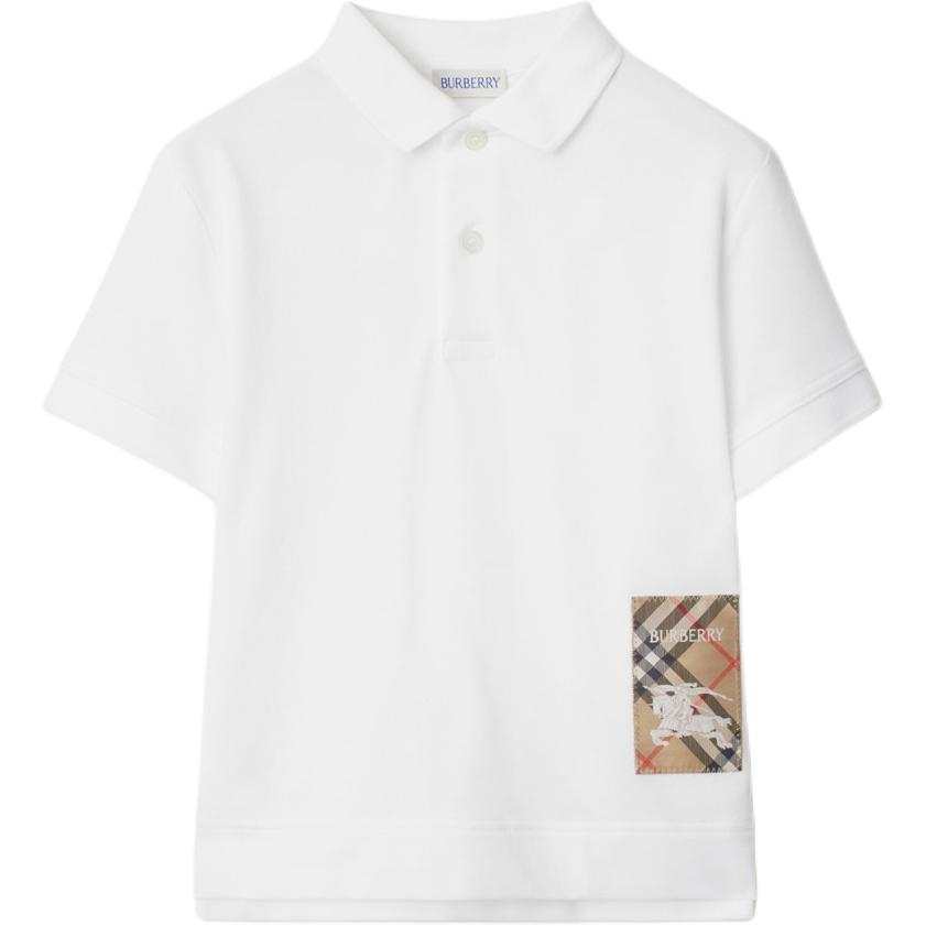 Burberry T Shirt FW24 White Kids'