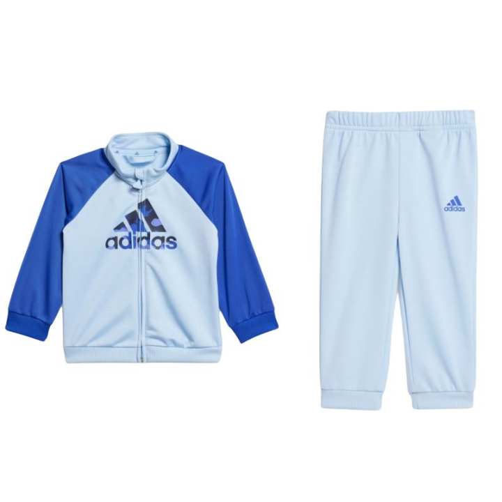 Adidas Adidas Casual Sportswear ESSENTIALSTrack 2 Piece Set Sky/Semi Transparent Blue Infant And Toddler