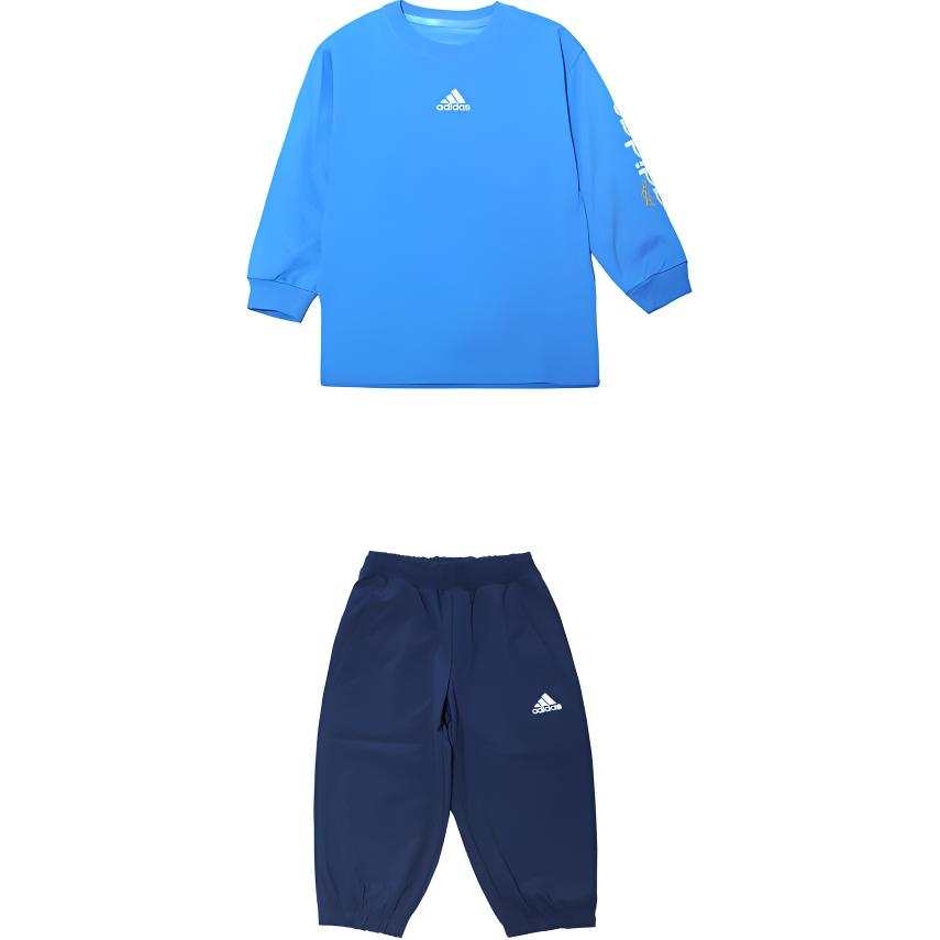 Adidas Adidas x Nailong Casual Sportswear Blue Children Aged 3-7 Years Old