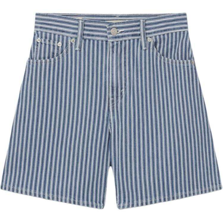 Levis Denim Shorts Women's Blue White
