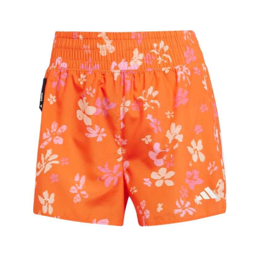 Adidas Adidas Free Shipping With AdiClub Own The Run Climacool High Rise Floral Shorts