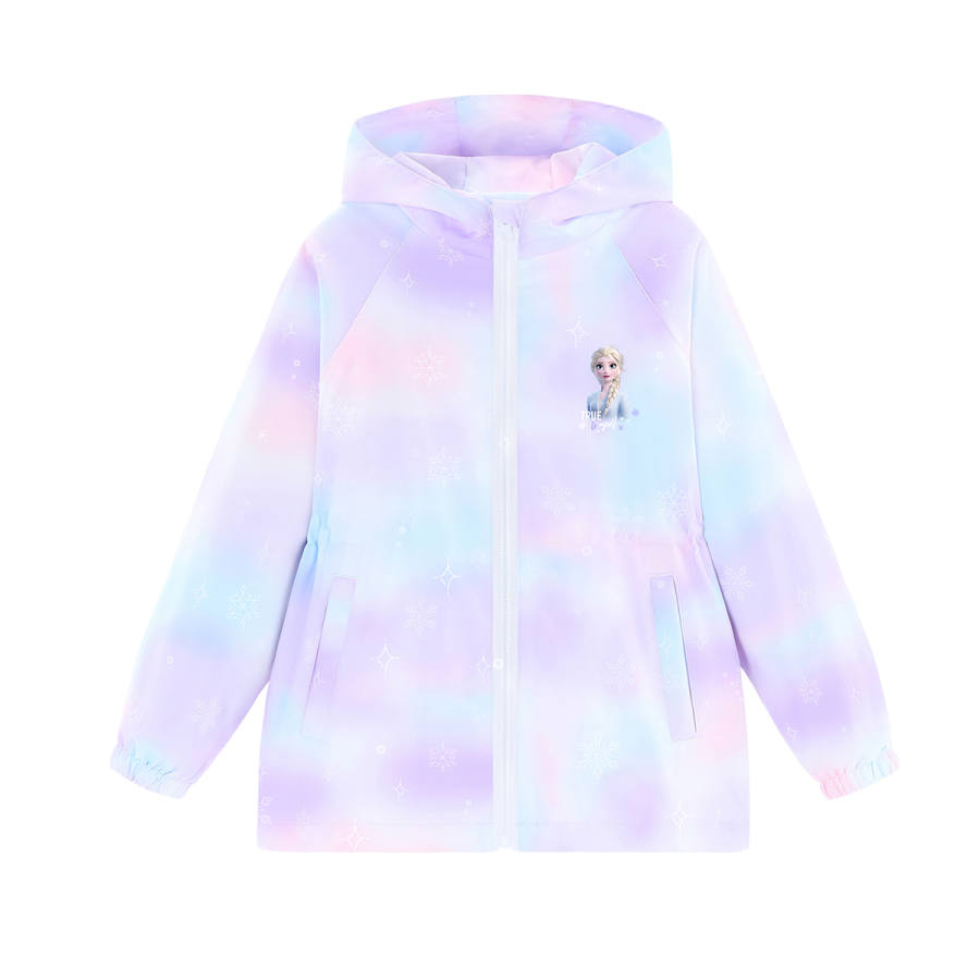 Disney Windbreaker Jacket Dazzling Color Purple Kids'