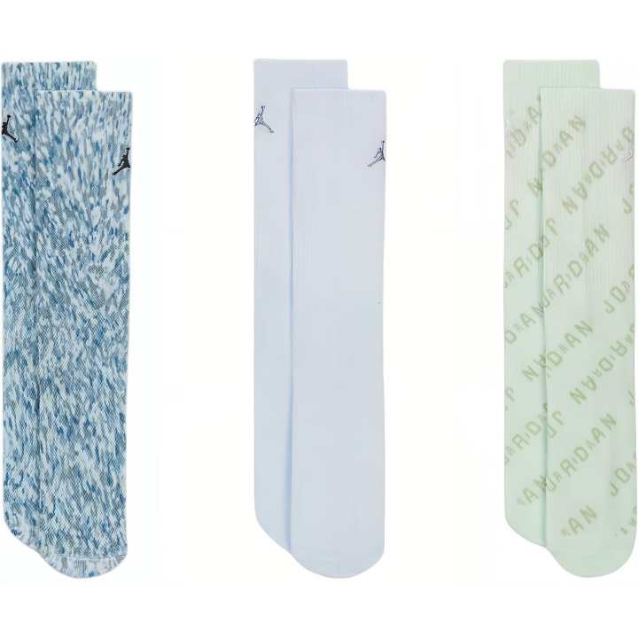 Jordan Jordan Socks 3 Pack Blue Gray Kids'