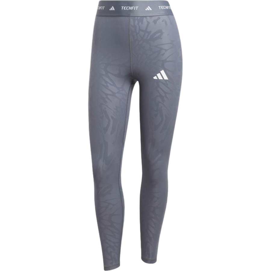 Adidas Adidas Free Shipping With AdiClub Techfit Printed 7/8 Leggings