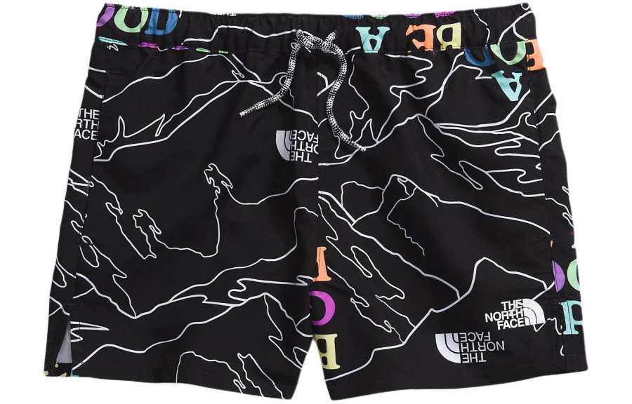 THE NORTH FACE Kids Shorts Kids' All Over Print Black