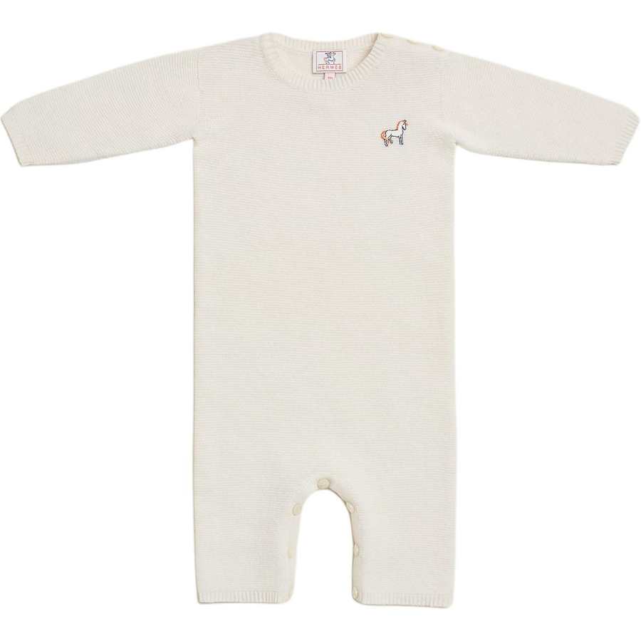 HERMES HERMES Kids Jumpsuits & Crawlers Crew Neck Moderate