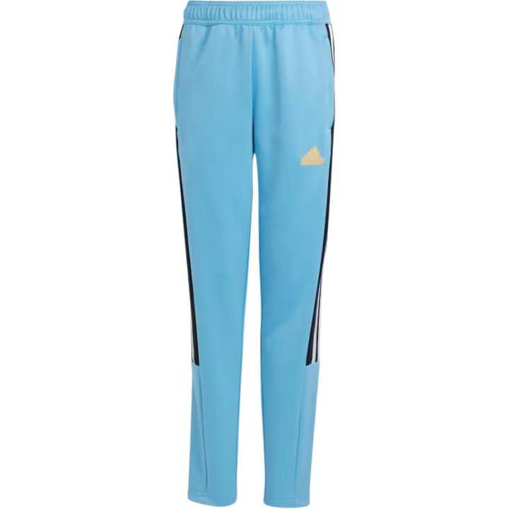 Adidas Adidas TIRO NATIONS PACK TIRO NATIONS PACK PANTS KIDS Knitted Sweatpants Light Blue Teenagers