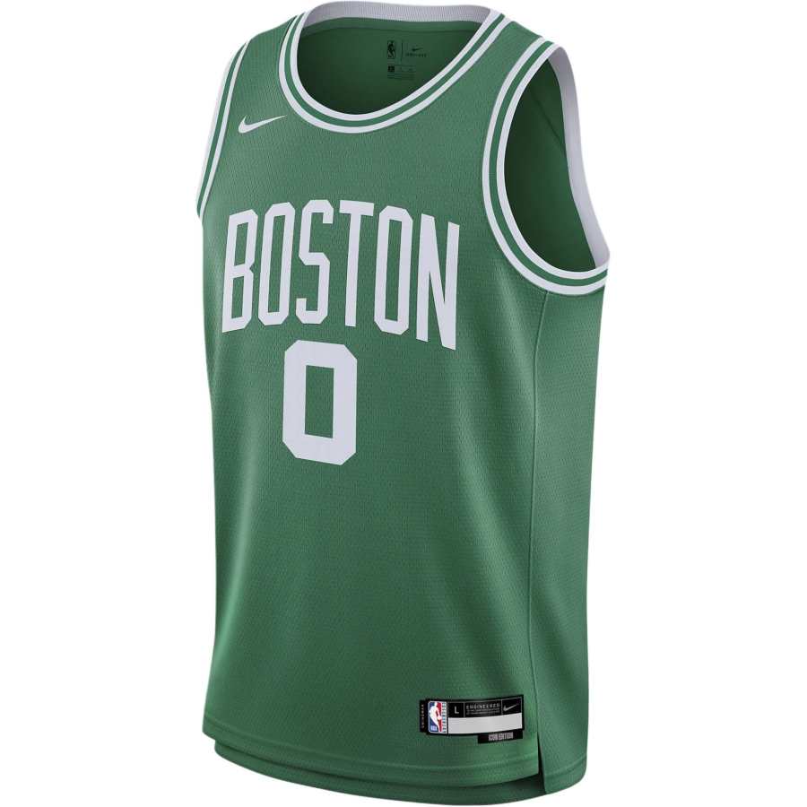 Nike Nike x NBA Kids' Basketball Jersey Green Teenagers