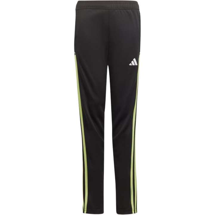 Adidas Adidas Knitted Sweatpants Black / Pulse Lime Green Children Aged 3 7 Years Old