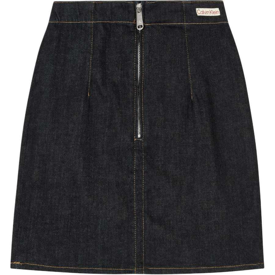 CALVIN KLEIN Denim Short Skirts Women's Blue