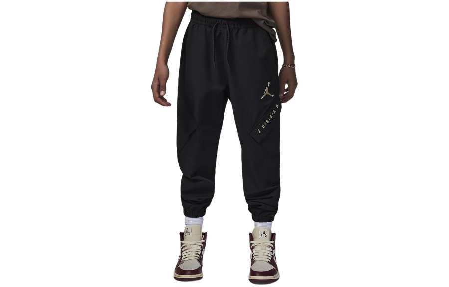 Jordan Jordan Knitted Sweatpants MJ Chinese New Year Black Kids'
