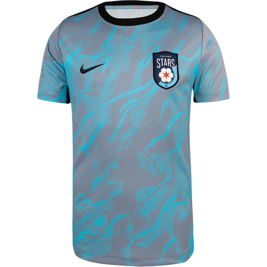 Nike Nike NWSLFC T Shirt Baltic Sea Blue/Gray Rock Teenagers