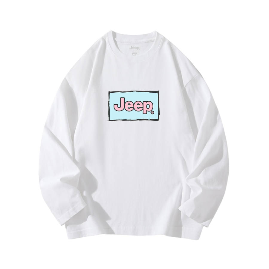 Jeep Grade School T Shirts Crew Neck Moderate