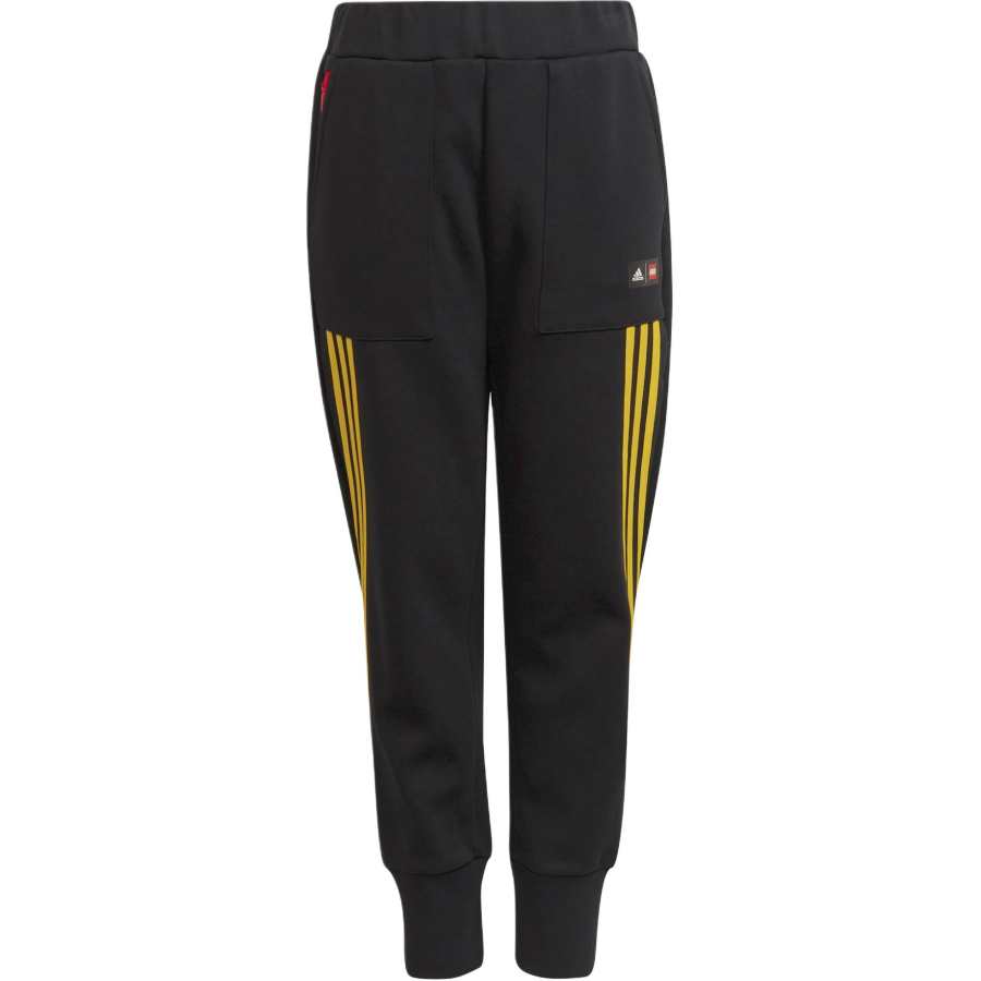 Adidas Adidas Knitted Sweatpants Black/Yellow Unisex