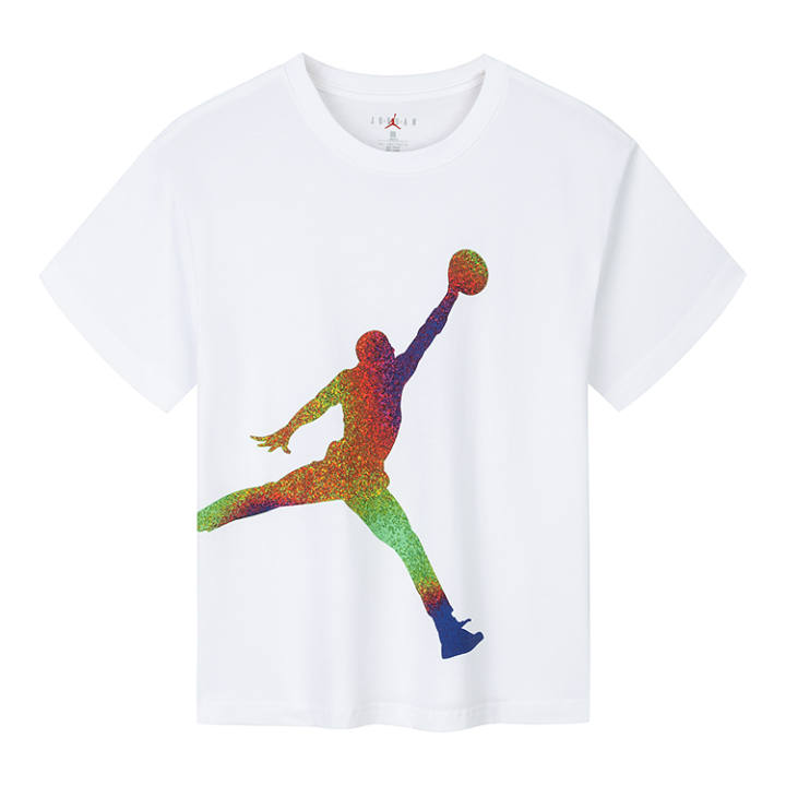 Jordan Jordan Kids T Shirts Crew Neck Moderate