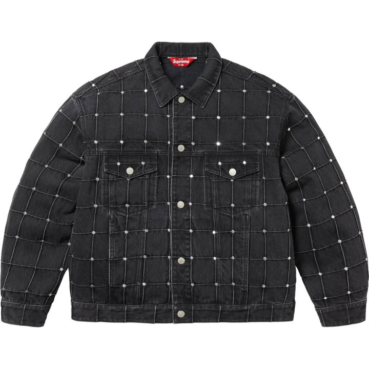 Supreme Supreme Studded Seam Denim Trucker Jacket