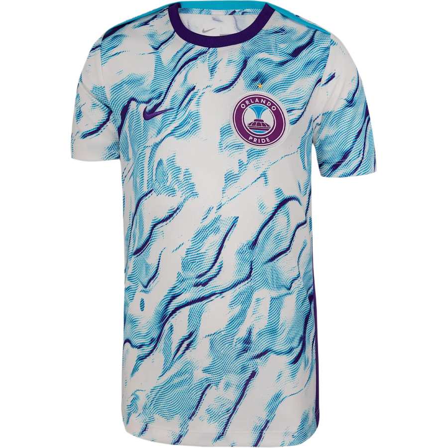 Nike Nike NWSL T Shirt Wild Purple/White Teenagers
