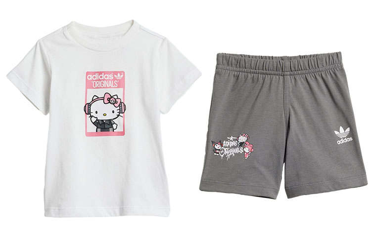 Adidas Originals Pre School Jumpsuits & Crawlers Crew Neck Moderate
