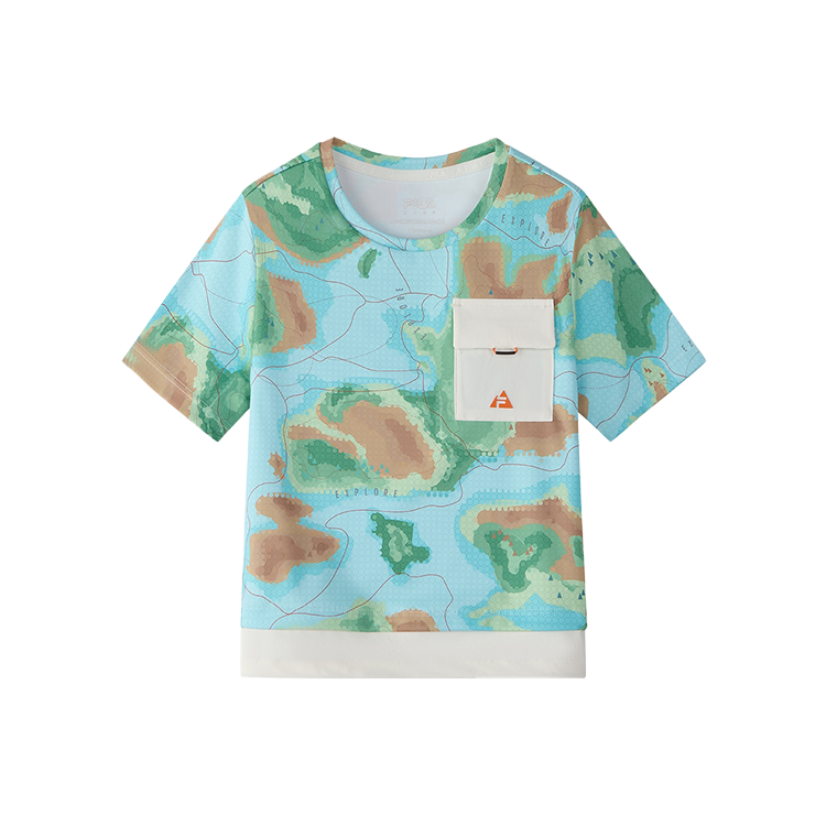 FILA KIDS T Shirt All Over Print Children Aged 3 7 Years Old