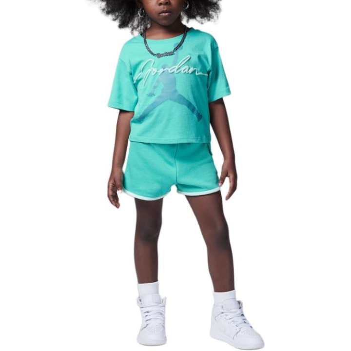 Jordan Jordan Casual Sportswear Washed Cyan Infant And Toddler