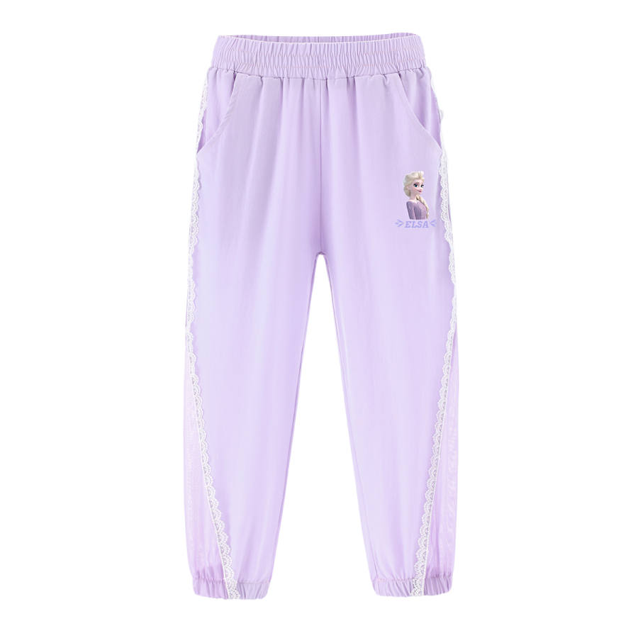 Disney Full Length Pants Purple Children Aged 3 7 Years Old