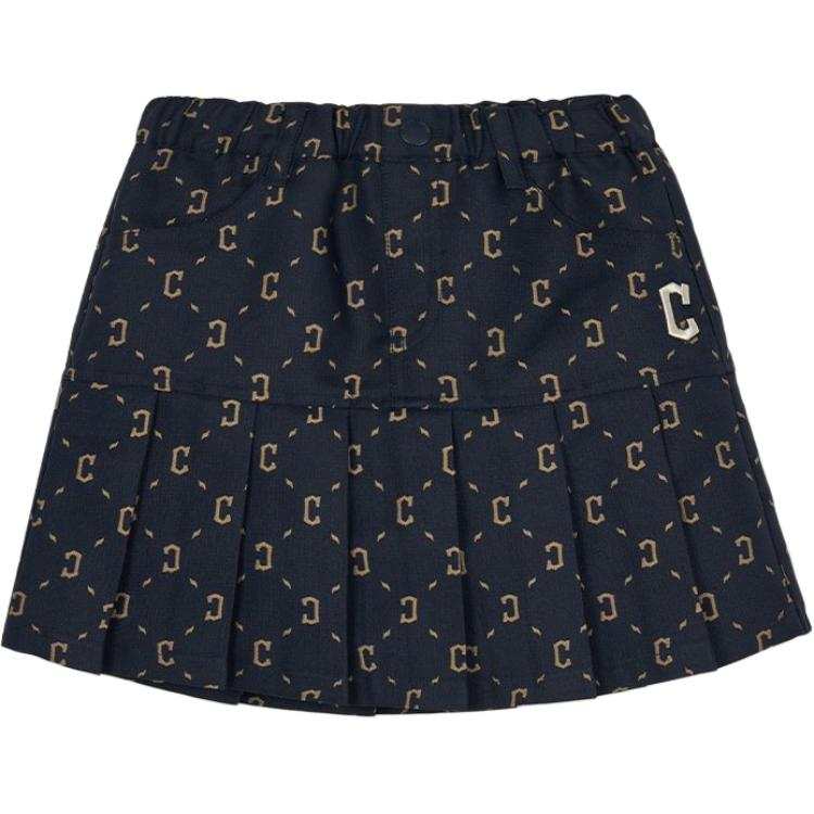 MLB KIDS Letter Moderate Skirt Summer Kids' Marine Blue