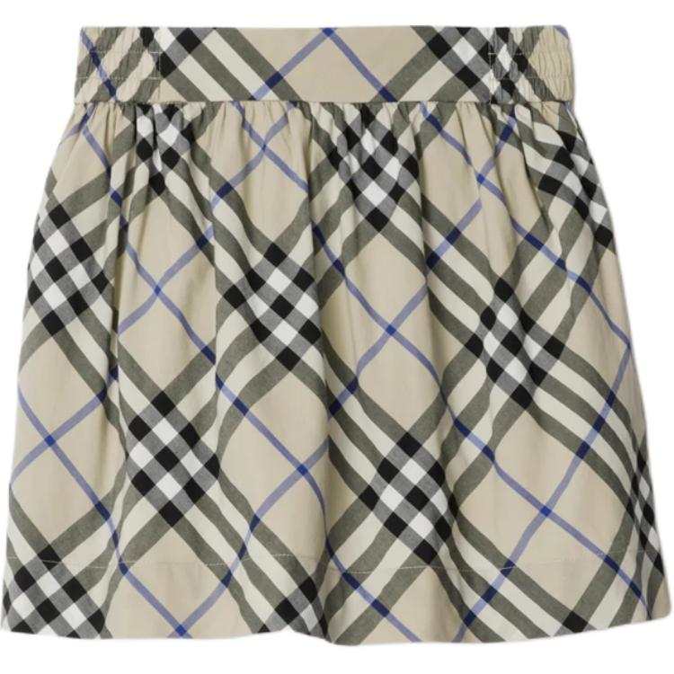 Burberry Skirt SS24 Moss Green Kids'