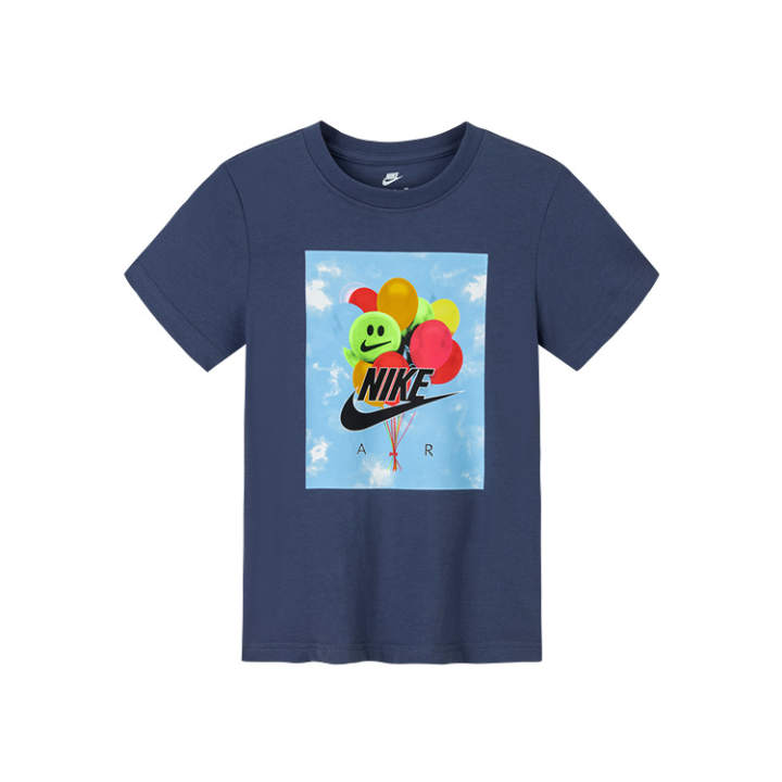 Nike Nike T Shirt Rural Blue Children Aged 3 7 Years Old