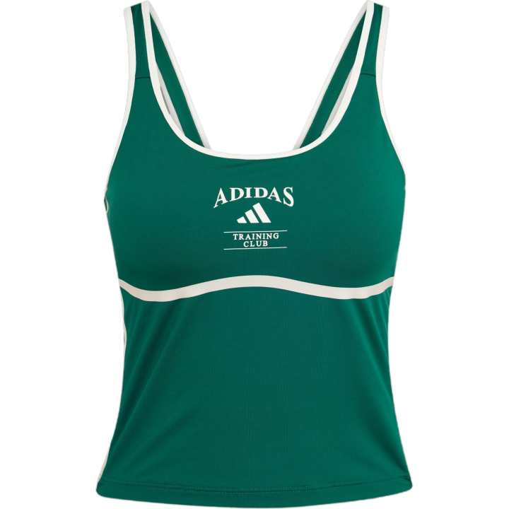 Adidas Adidas Free Shipping With AdiClub Heritage Tank Top With Integrated Low Support Bra