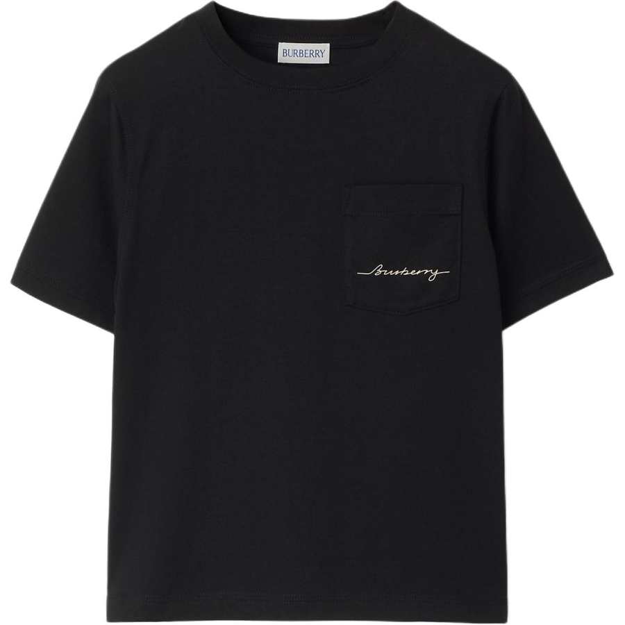 Burberry T Shirt FW24 Black Kids'
